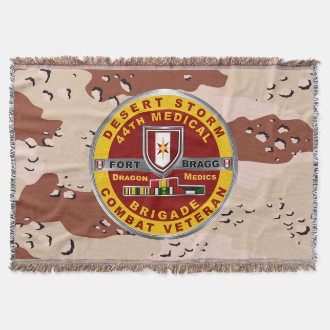 Couverture Vétéran de la 44e brigade médicale Desert Storm (Devant)