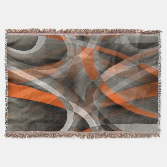 Couverture Vibrations des années quatre-vingts Brûlé Orange e (Devant)