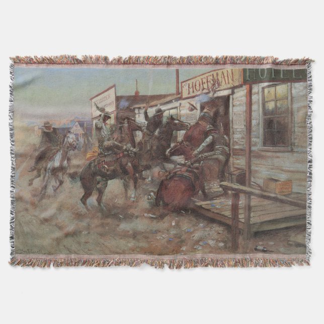 Couverture Vieux Cowboys, Entrés Sans Frapper par CM Russell (Devant)