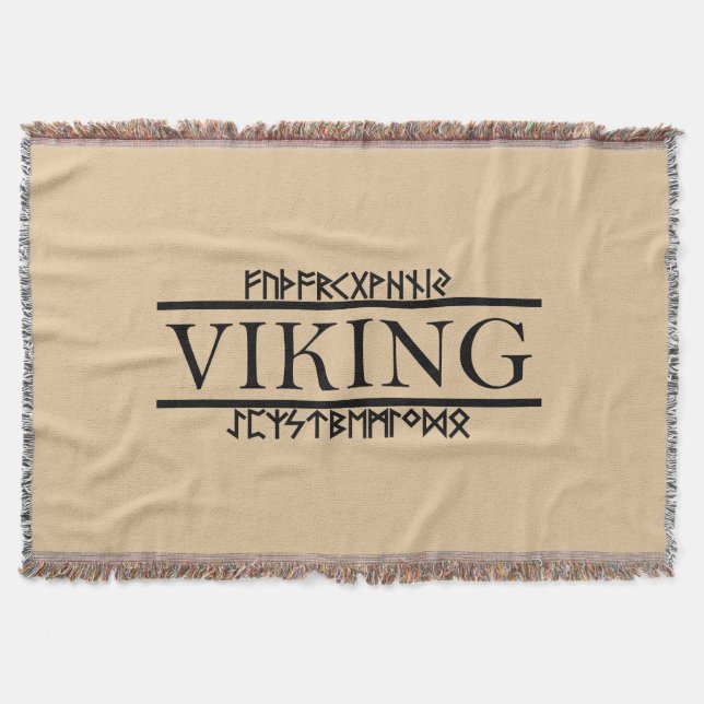 Couverture Viking Runes Blanket (Devant)