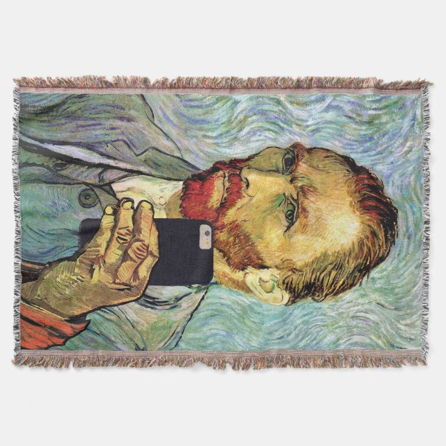 Couverture Vincent Van Gogh Cellphone Selfie Autoportrait (Devant)