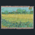 Couverture Vincent van Gogh - Champ avec Iris près d'Arles<br><div class="desc">Champ avec Irises près d'Arles / Vue d'Arles avec Irises dans l'avant-plan - Vincent van Gogh,  Huile sur toile,  1888</div>