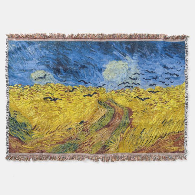 Couverture Vincent van Gogh - Champ de blé aux corbeaux (Devant)