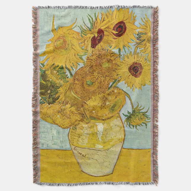 Couverture Vincent Van Gogh - Vase avec douze tournesols (devant Vertical)