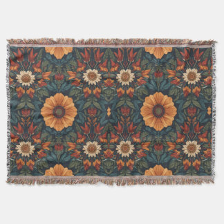 Couverture Vintage floral cozy Blanket for New Home