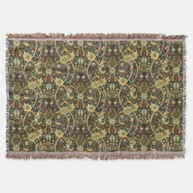 Couverture Vintage William Morris Bullerswood Carpet (Devant)