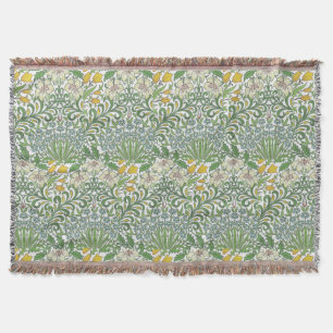 Couverture Vintage William Morris Flowers Jardin Wallpaper