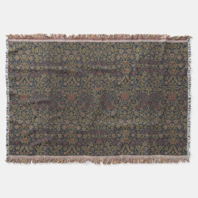 Couverture Vintage William Morris Violet et Columbine (Devant)