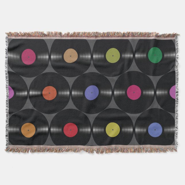 Couverture Vinyle géométrique : Arrière - plan simple sans fi (Devant)