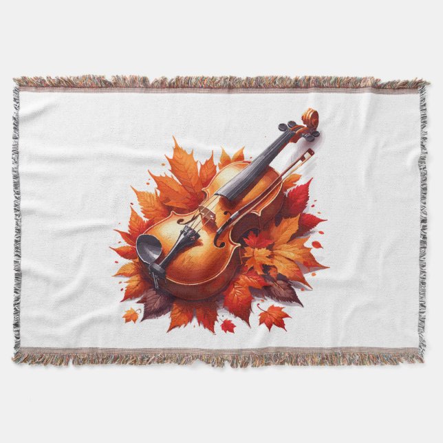 Couverture Violon dans le lit de feuilles (Devant)