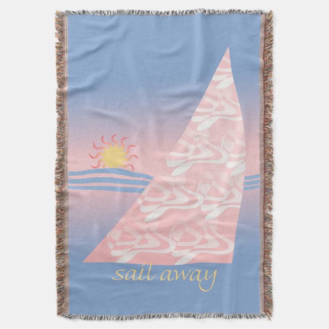 Couverture Voilier rose et bleu (devant Vertical)