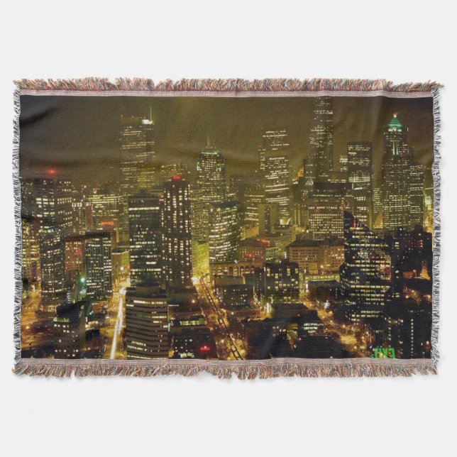 Couverture Vue de ville de Seattle (Devant)