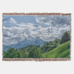 Couverture Vue sur la montagne dans les alpes