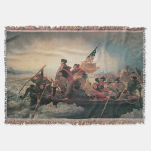 Couverture Washington traversant le Delaware par Emanuel Leut