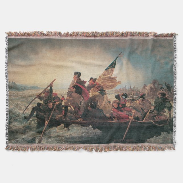 Couverture Washington traversant le Delaware par Emanuel Leut (Devant)