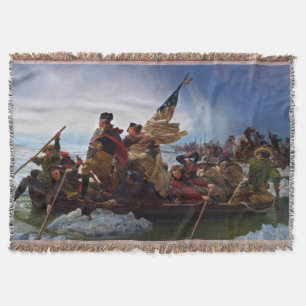 Couverture Washington Traverser le Delaware par Emanuel Leutz
