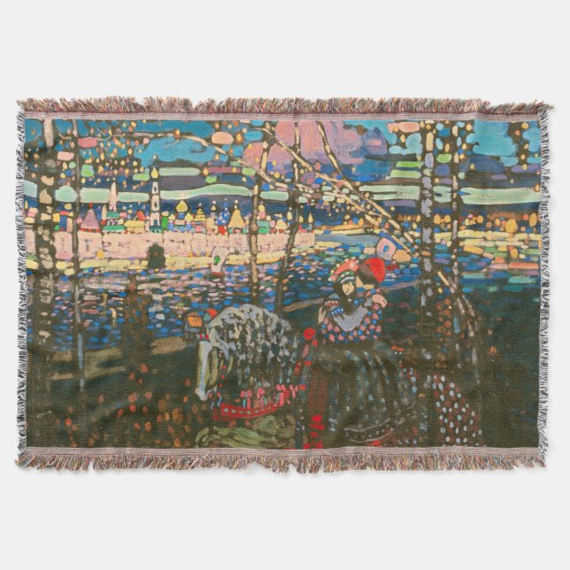 Couverture Wassily Kandinsky Le Couple à Cheval Art Russe (Devant)
