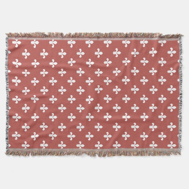 Couverture Watermelon Southern Cottage Fleur de Lys (Devant)