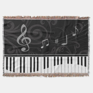 Couverture Whimsical piano and musical notes