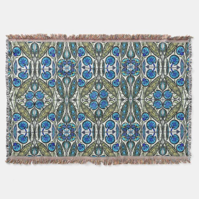 Couverture William De Morgan Textiles Victoriens (Devant)