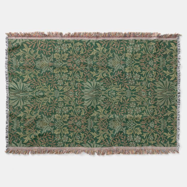 Couverture William Morris Flower Garden-Greens (Devant)