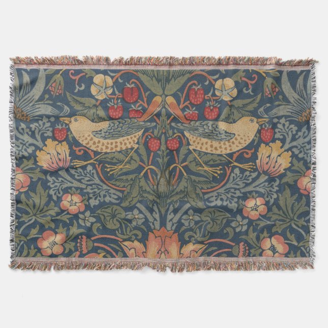 Couverture William Morris Fraise Voleurs Oiseaux (Devant)