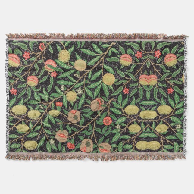 Couverture William Morris Fruit motif Vintage (Devant)