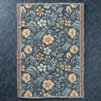 Couverture William Morris Inspired Botanical Style Pattern
