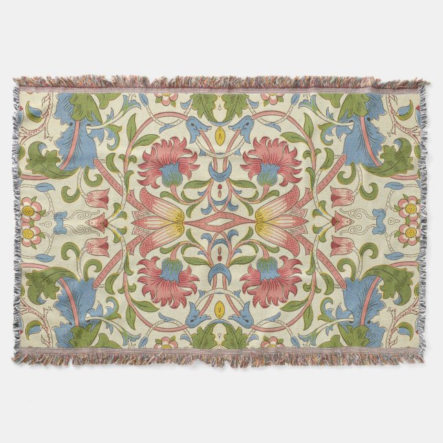 Couverture William Morris Loddon Blossom Motifs Floraux (Devant)