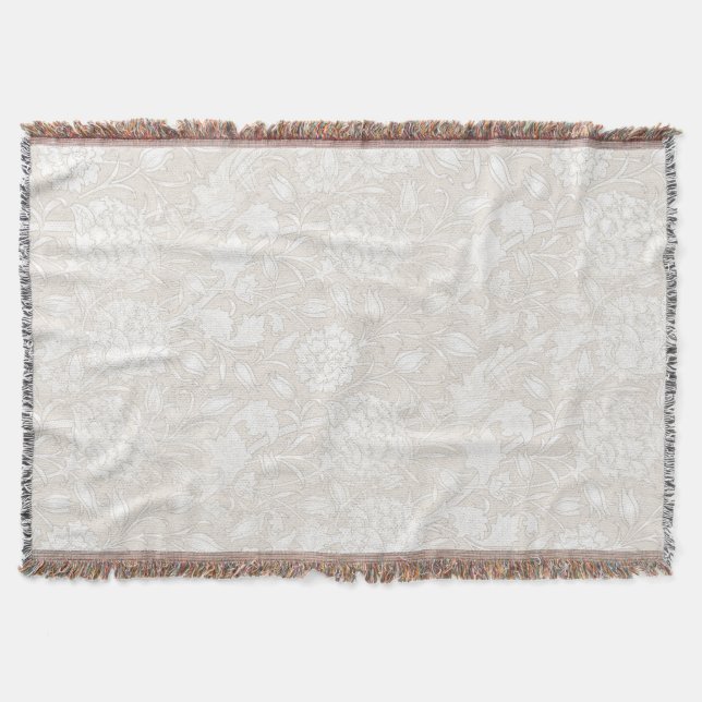 Couverture William Morris Motif Floral à Sepia (Devant)