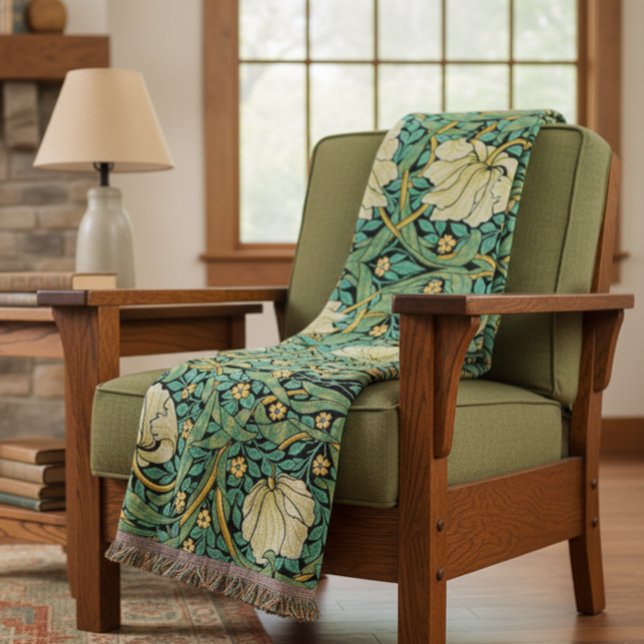 Couverture William Morris Pimpernel Style de mission (Créateur téléchargé)