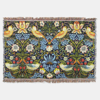 Couverture William Morris - Strawberry Thief, célèbre design