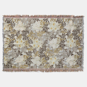 Couverture William Morris Vintage Hyacinthe Floral Art Nouvea