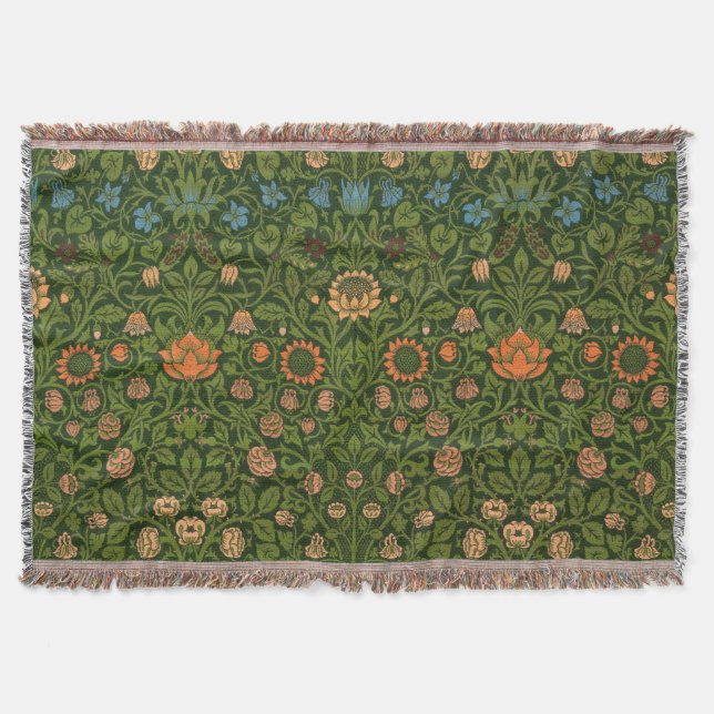 Couverture William Morris Violet et Columbine Art Rug (Devant)