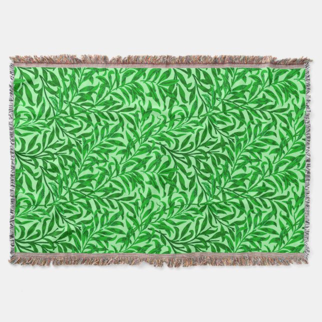 Couverture William Morris Willow Bough, Emerald Green (Devant)