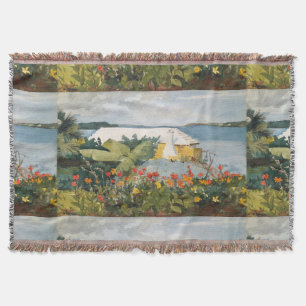 Couverture Winslow Homer Flower Garden et Bungalow Bermudes