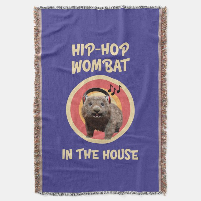 Couverture Wombat Hip-hop Drôle dans la Maison (devant Vertical)