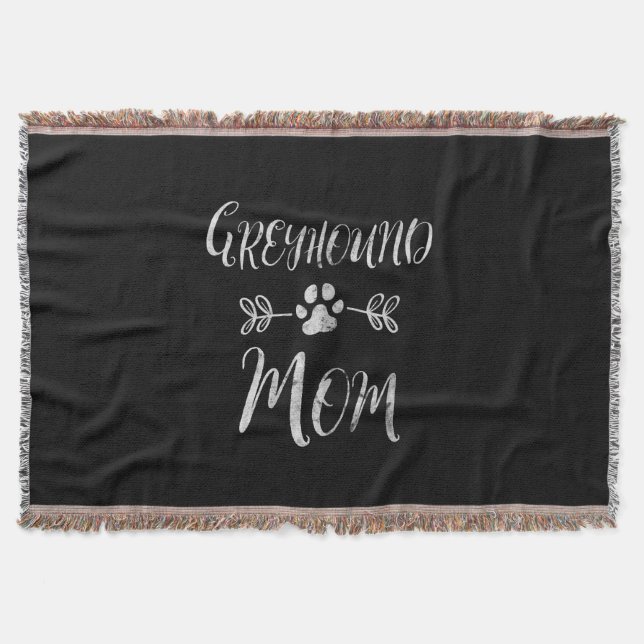 Couverture Womens Greyhound Maman T-shirt Italian Greyhound M (Devant)