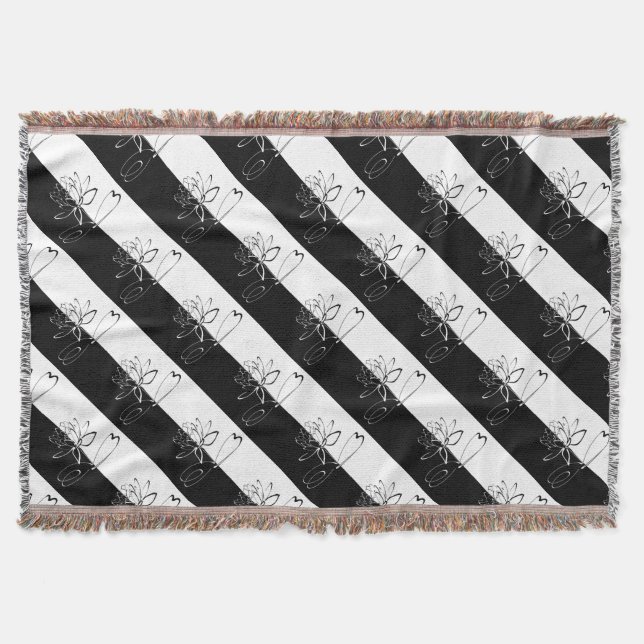 Couverture Yin Yang Black Lotus Blossom (Devant)