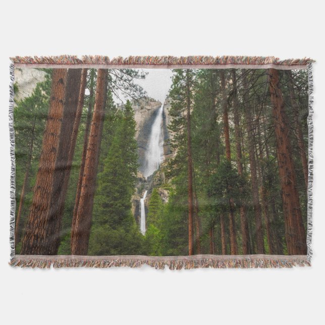 Couverture Yosemite Falls à travers la forêt (Devant)