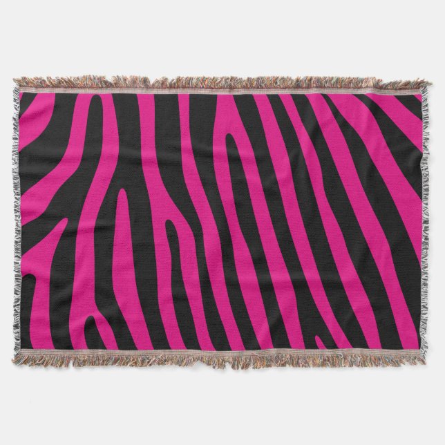 Couverture Zebra rayures motif + votre arrière - plan & idées (Devant)