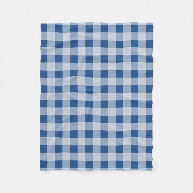 Couvertures bleues de pique-nique d'ouatine de (Devant)