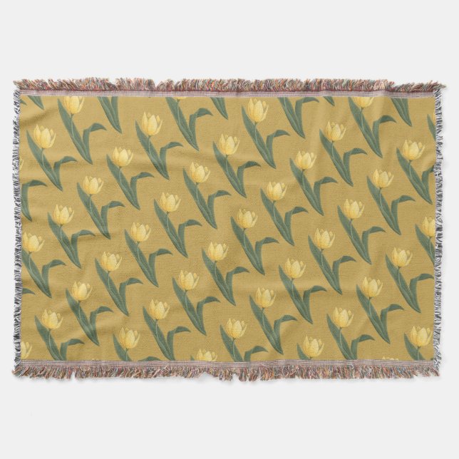 Couvertures Classiques de Pâques Tissu de Tulipe C (Devant)