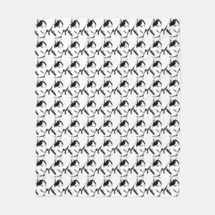 Couvertures couvrantes enrouées de chien de