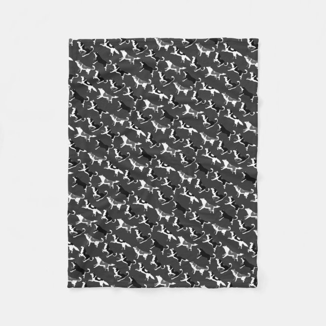 Couvertures couvrantes enrouées d'ouatine de chien (Devant)