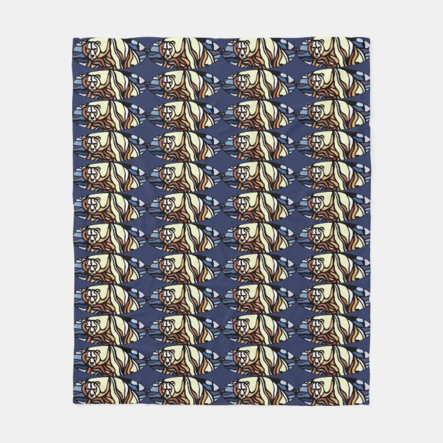 Couvertures d'art d'ours Art autochtone Couverture (Devant)