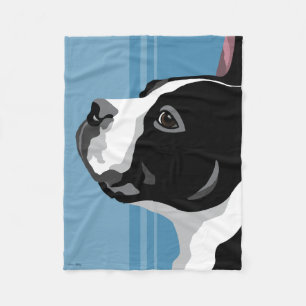Couvertures d'ouatine de Boston Terrier