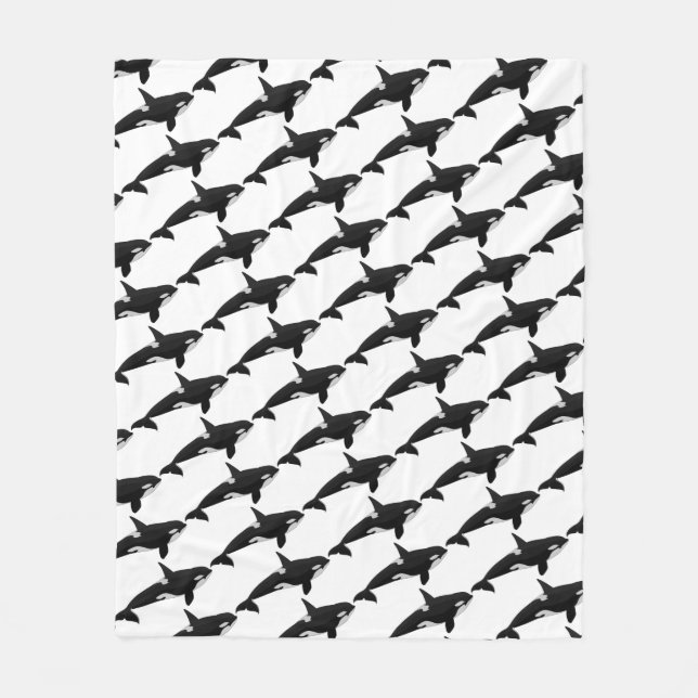 Couvertures d'ouatine d'épaulard de couverture de (Devant)