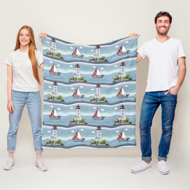 Couvertures en toison Motifs (En situation)