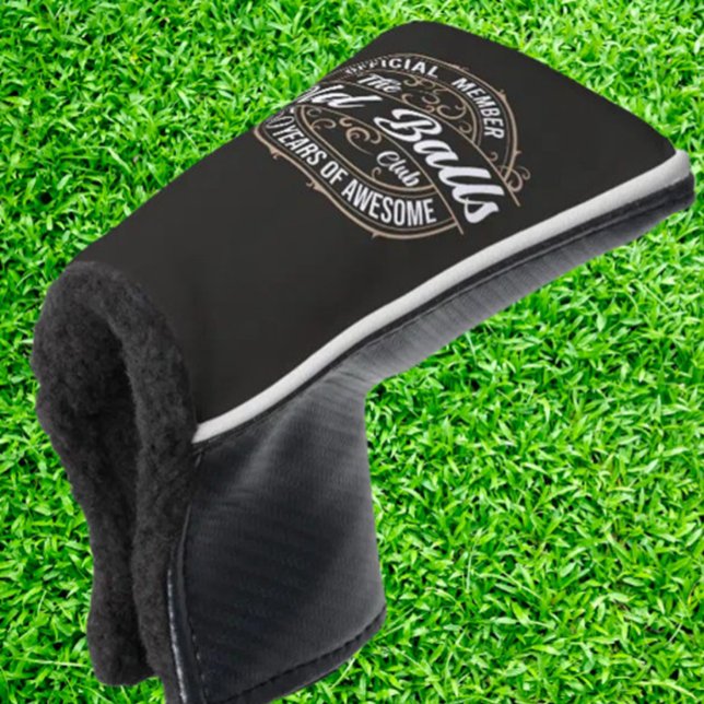 COUVRE-CLUB DE GOLF   ( Turning 50 means you now have 50 years of experience… at avoiding responsibility.)